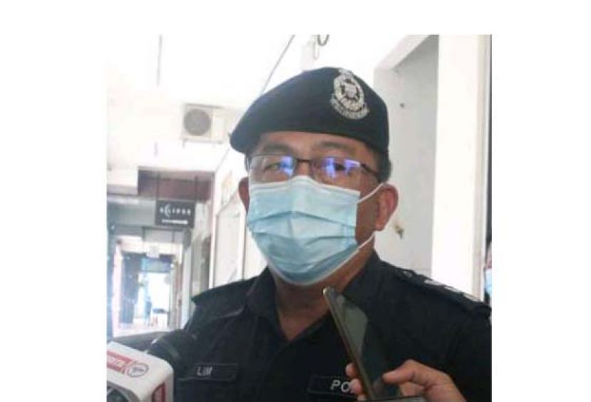 美里警区主任林明城助理总监。