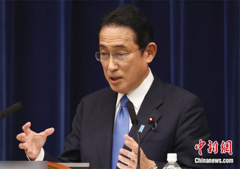 日本首相岸田文雄。