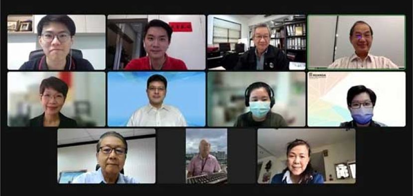 ●2022年大马年度汉字工委会线上会议。