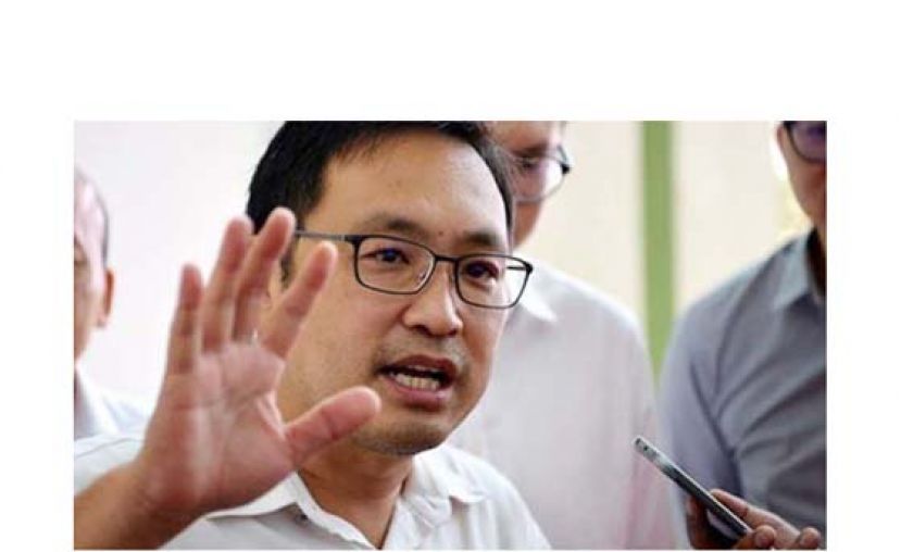 砂民主行动党主席张健仁。