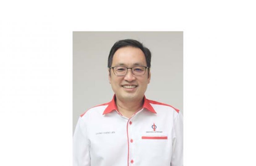 砂行动党主席张健仁。