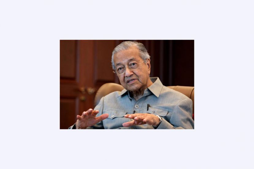 前首相敦马哈迪。