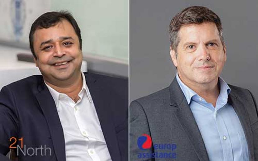 左图: Nitin Mehra, 21North东南亚区总执行长 右图: Philippe Demangeat, Europ Assistance东南亚区总执行长。