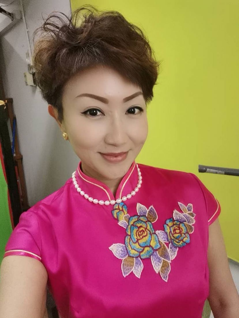 砂拉越人民联合党巴都吉当支部秘书郑莉薲。