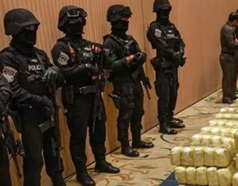 泰国警方清理枪支毒品犯罪　捕逾6万名嫌疑人