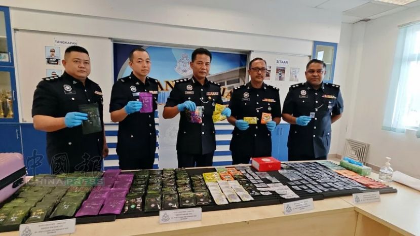 峇株巴辖警方破获今年最大宗的毒品案    毒品、车辆、摩哆等总值近百万令吉