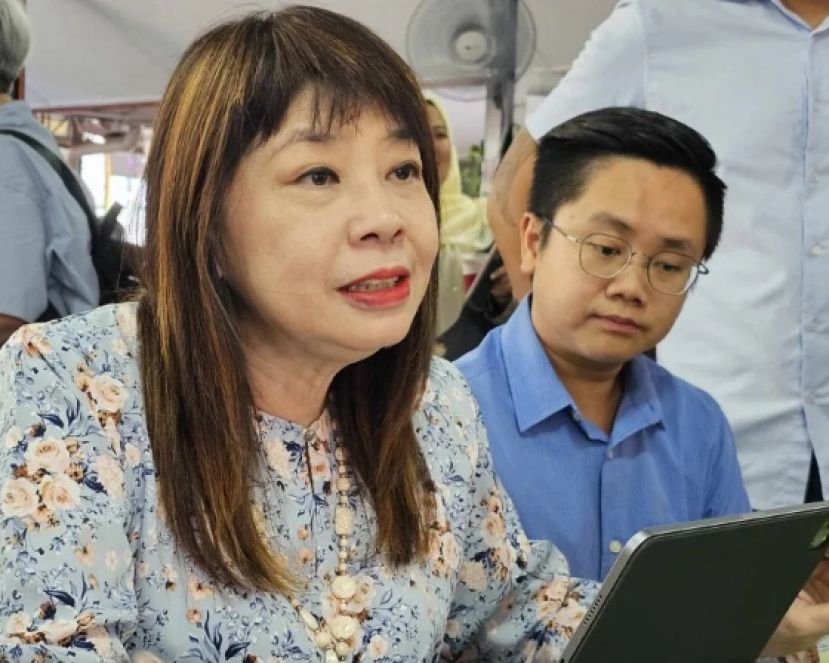 副财政部长林慧英。