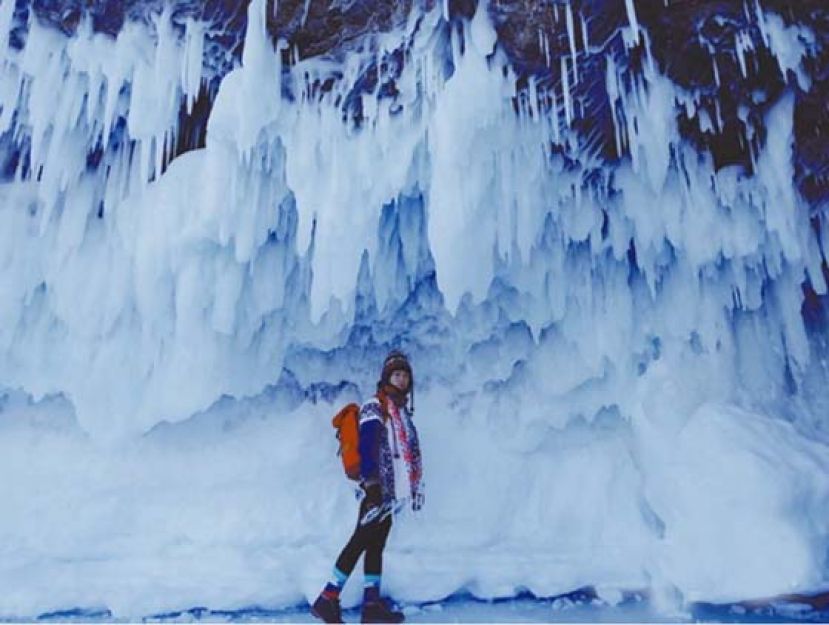【俄罗斯】位于西伯利亚的贝加尔湖，冰天雪地，人生必定要去一次。