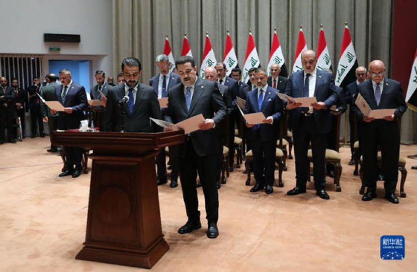 伊拉克新内阁名单获议会投票通过　苏丹尼宣誓就任总理