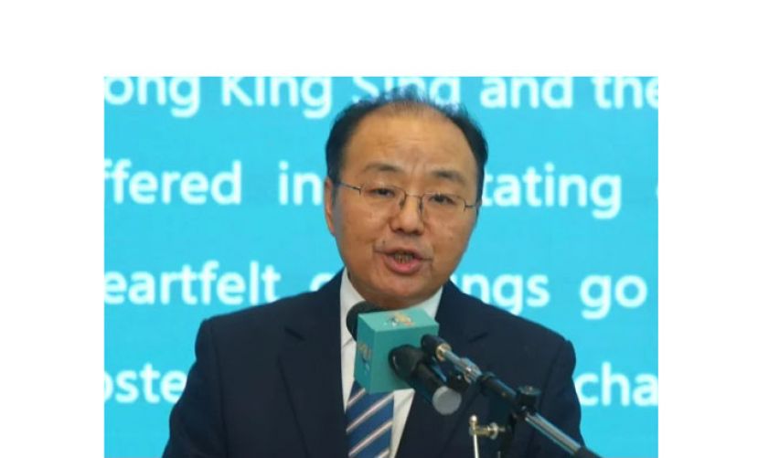 中国驻马大使欧阳玉靖。