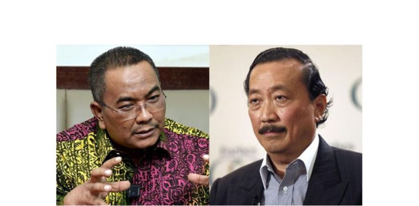 左为山努西和陈志远（右）。