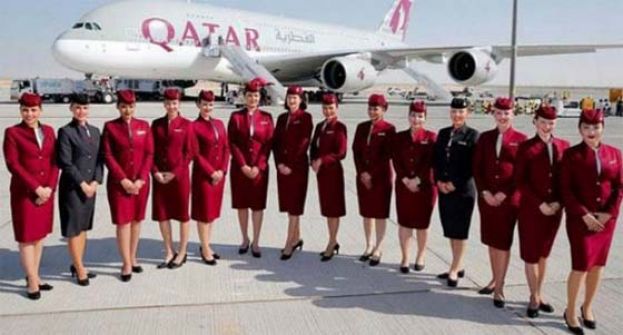 全球航空公司排名，卡塔尔航空成最佳。