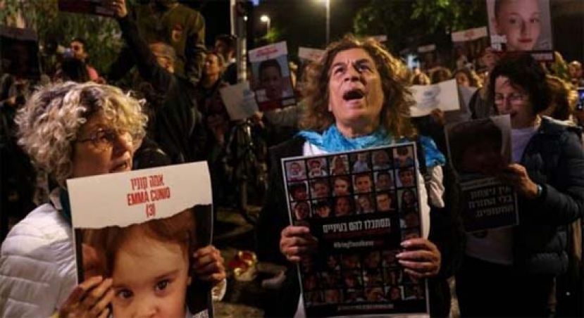 以色列内阁批准停火，换取释放50名人质。