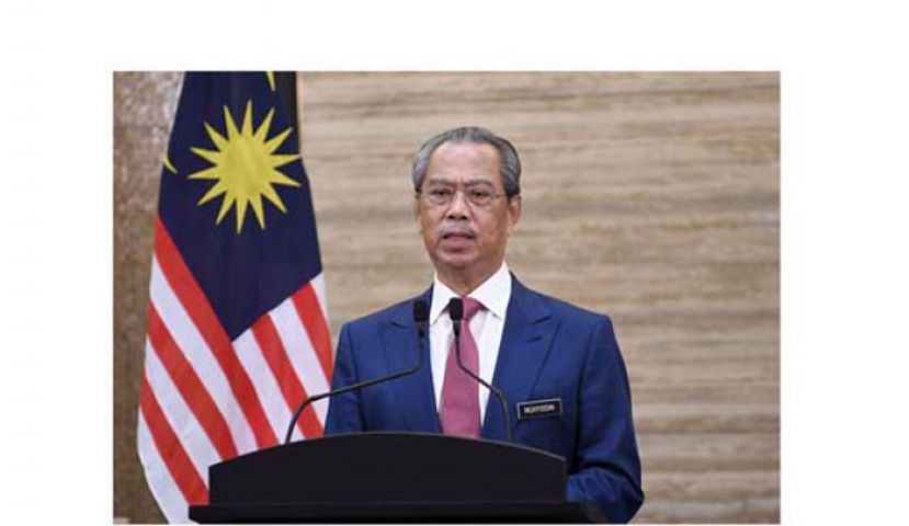 首相丹斯里慕尤丁。