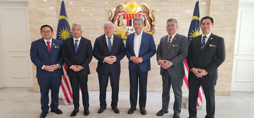 砂拉越副总理阿旺登雅今日拜会外交部长