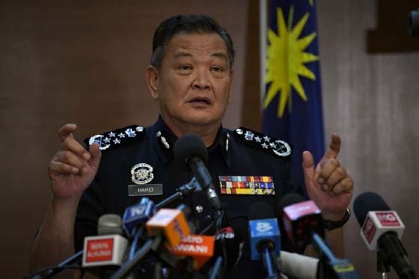 全国总警长丹斯里阿都哈密。