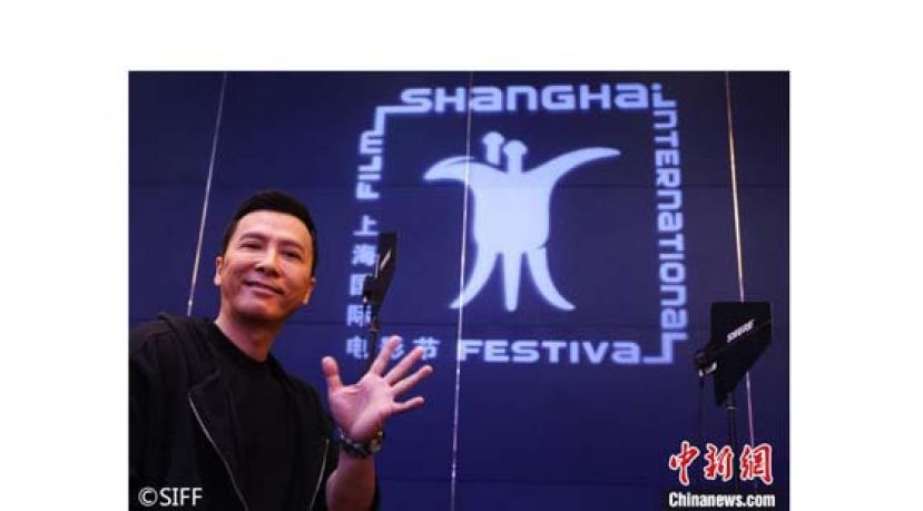 甄子丹在第24届上海国际电影节。