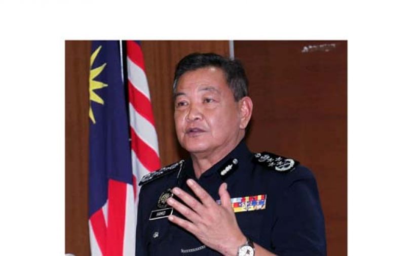 全国总警长丹斯里阿都哈密。