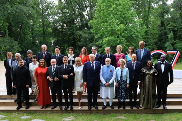 G7峰会。