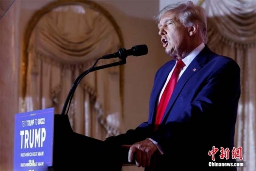 美国前总统特朗普。