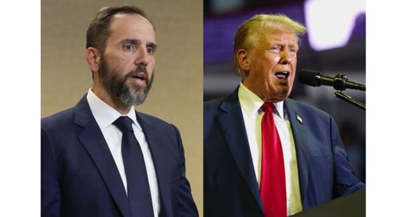 史密斯（左）曾任国际刑事法院首席检察官。