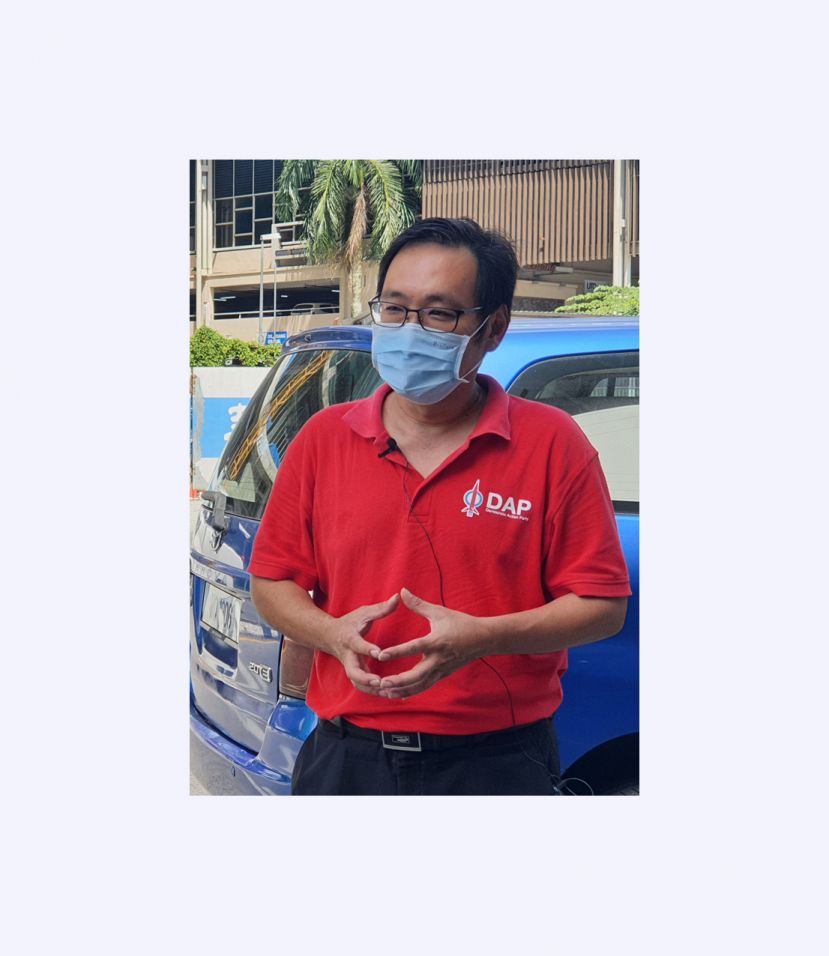 砂民主行动党主席兼哥打圣淘沙区州议员张健仁。