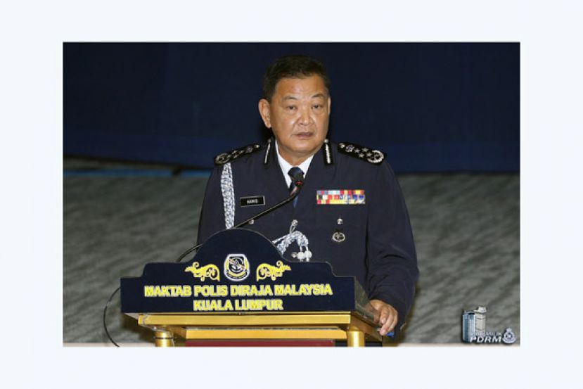 警察总长丹斯里阿都哈密。