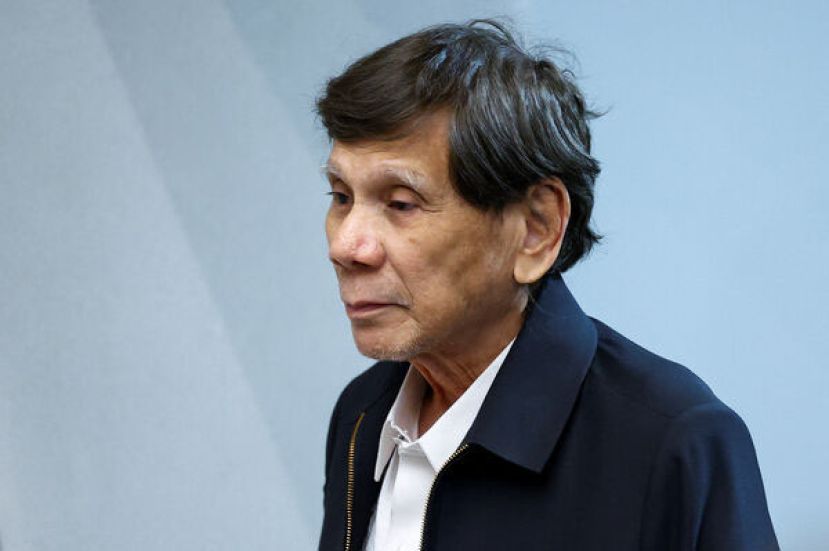 菲律宾前总统杜特蒂於荷兰海牙的国际刑事法院出庭。