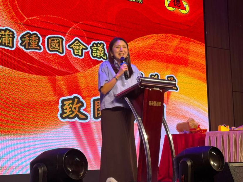 蒲种区国会议员杨美盈。