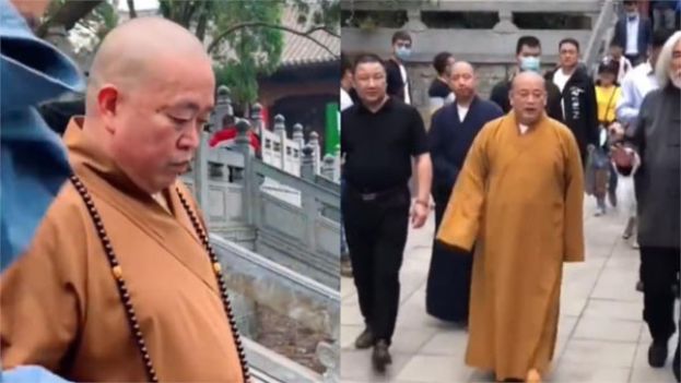 少林寺方丈释永信因涉嫌违法行为被带走调查。