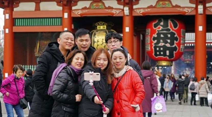 访日游客消费创历史新高，中国贡献第一。