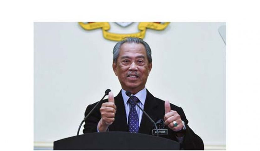 首相丹斯里慕尤丁。
