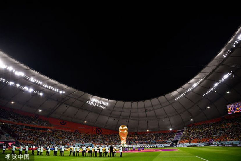 卡塔尔杜哈的哈里发国际体育场。