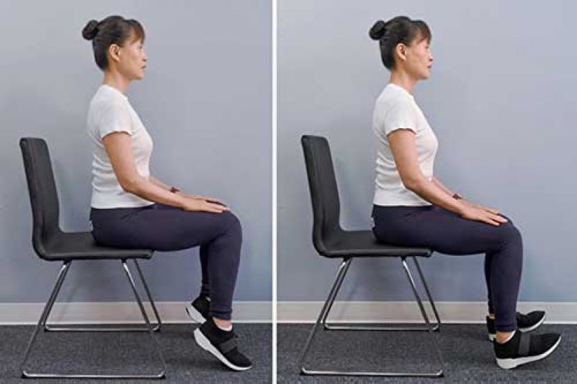 踮脚尖防水肿、骨质疏松