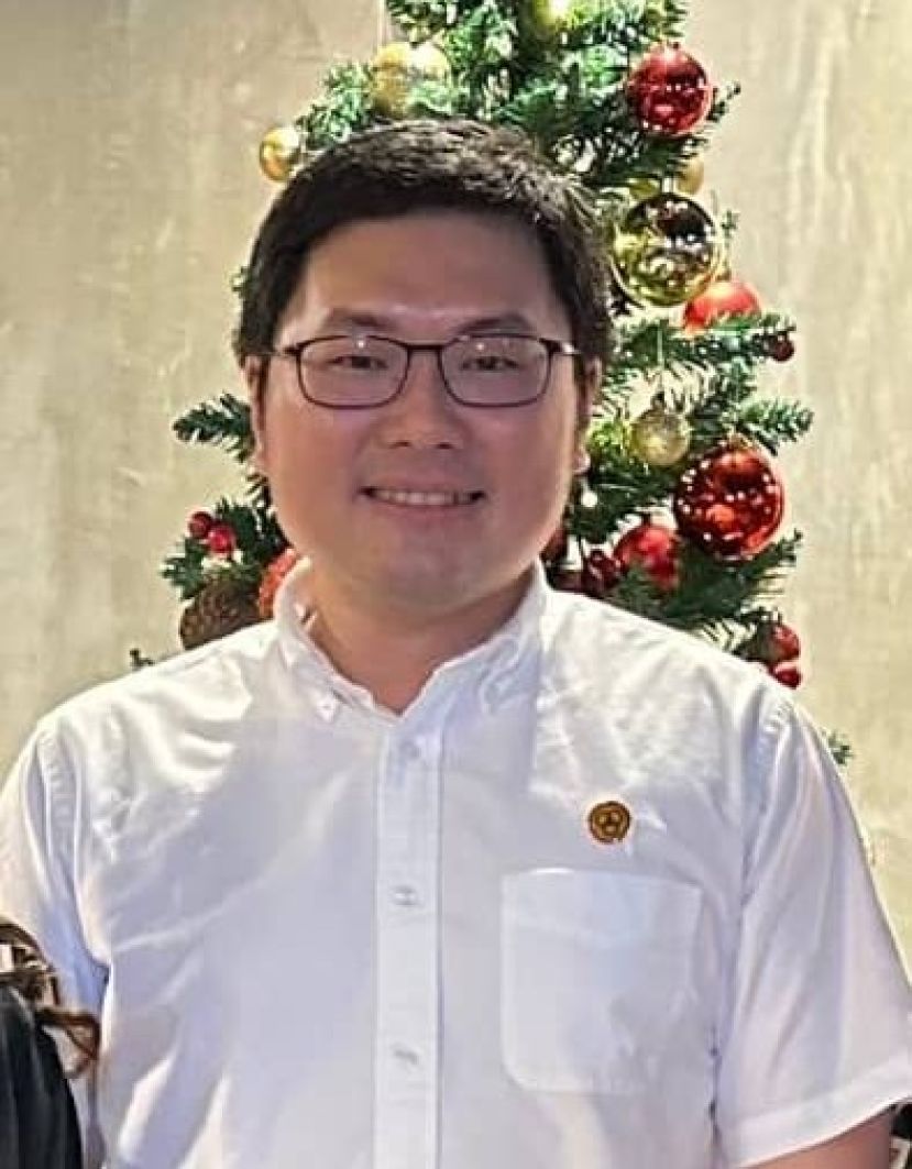 人联党古晋支部青年团团长黄笃荣。