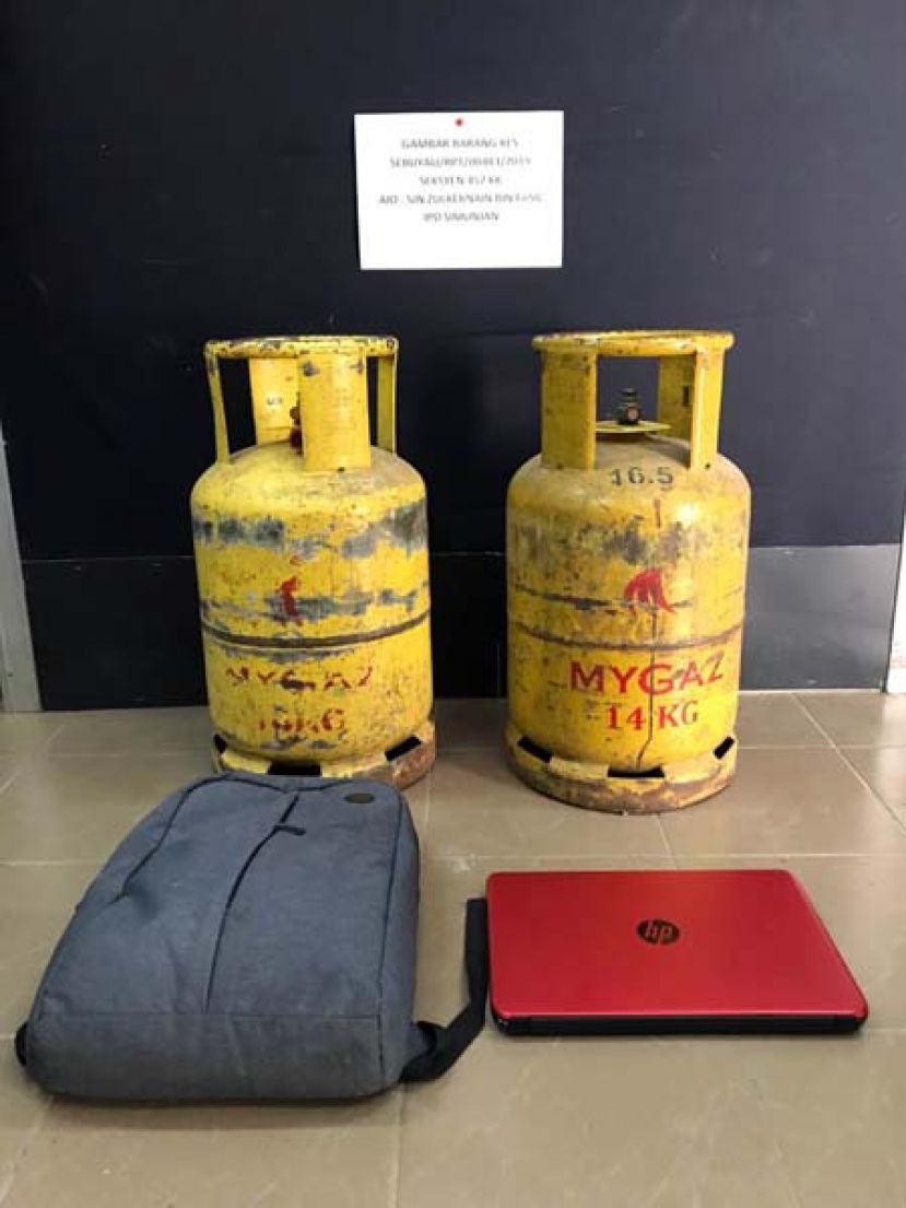 警方取回部分报失赃物。