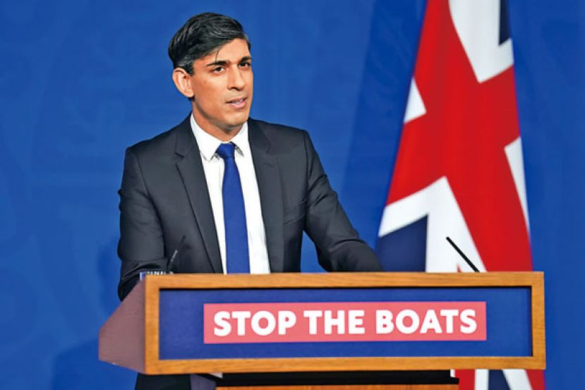 英国首相苏纳克。