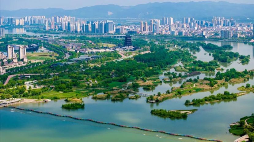 宜居宜游的生态汉中城市。