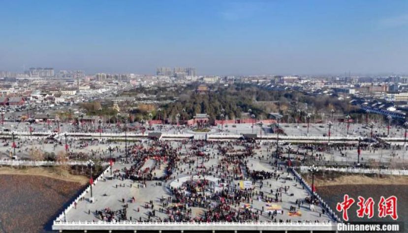 淮阳伏羲文化广场。