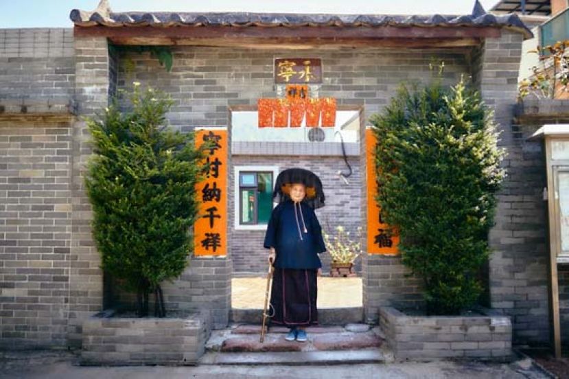 金兰是现存仅有不足10个的末代哭嫁新娘之一。