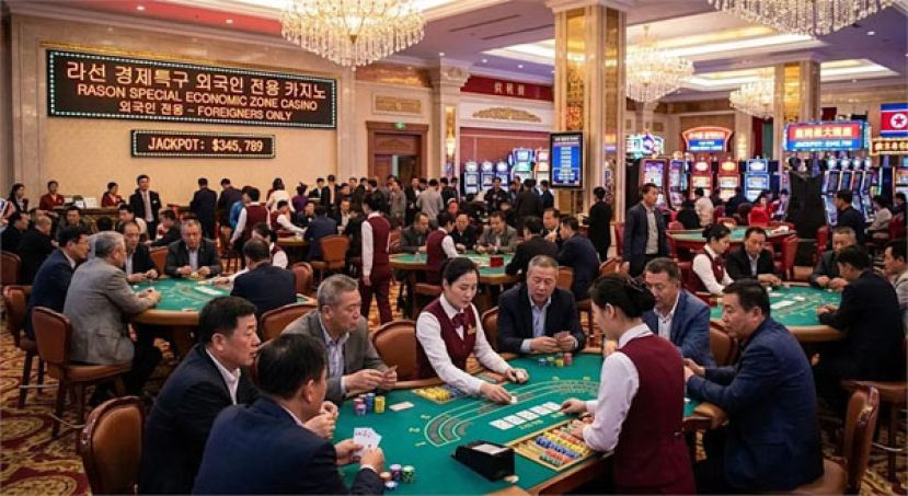 中國富商赴朝鲜洽公慘變肥羊，一晚輸掉12万令吉，金正恩吸金新招曝光。