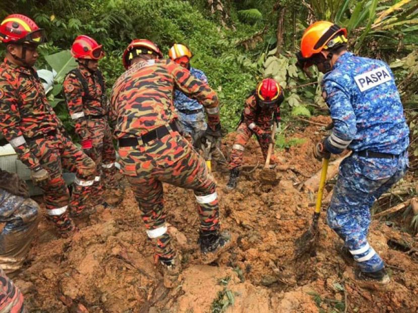 巴冬加里营地土崩再有1遗体被寻获 死亡人数增24人