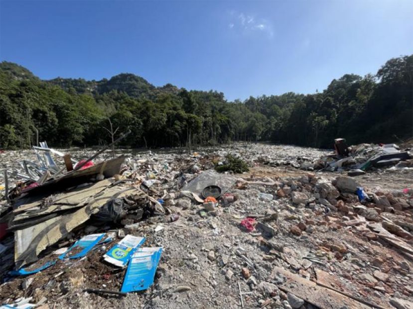 倪可敏：今年铲除关闭约300个非法垃圾土埋场