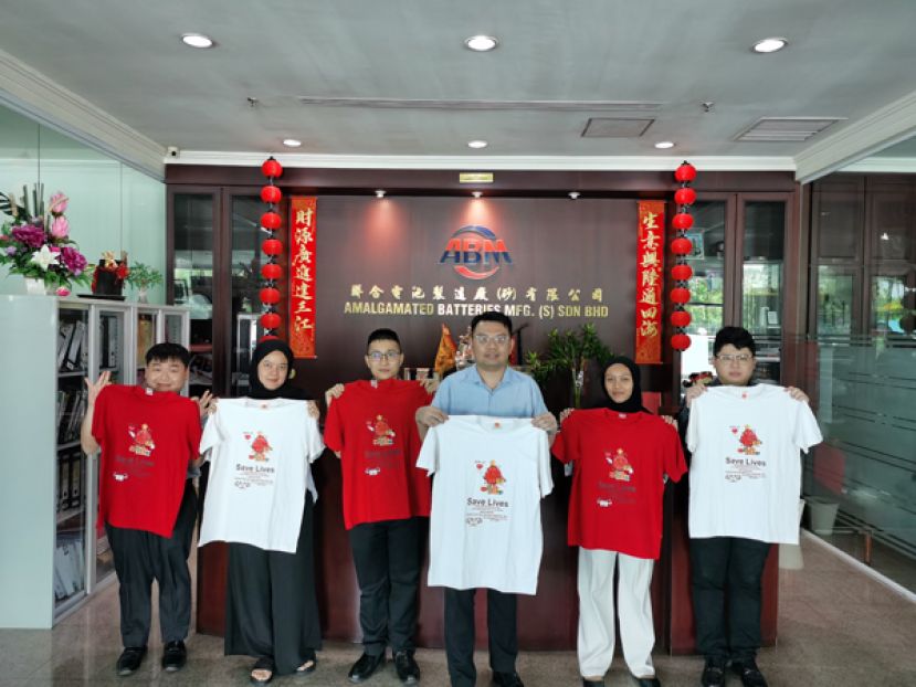 12月10日ABM Fujiya Berhad 办捐血活动