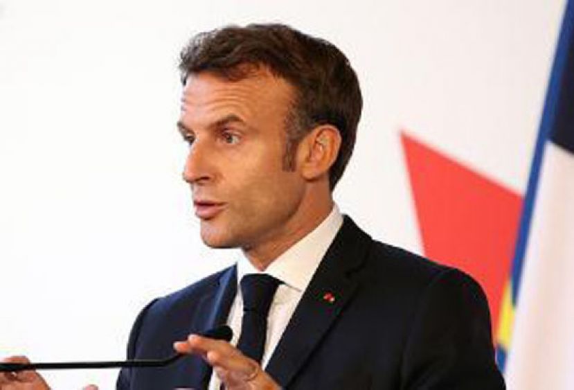 法国总统马克龙。