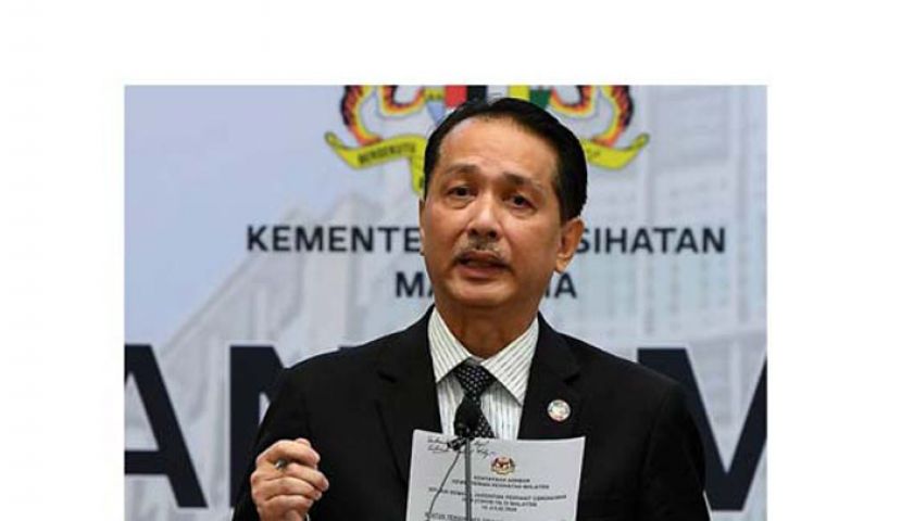 卫生总监丹斯里诺希山。