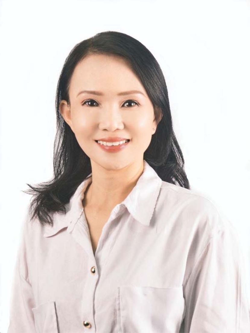 人联党古晋支部妇女组秘书黄于瑞。