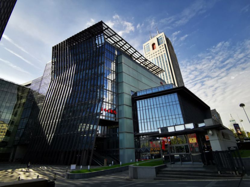 中国江苏省广播电视总台外观。