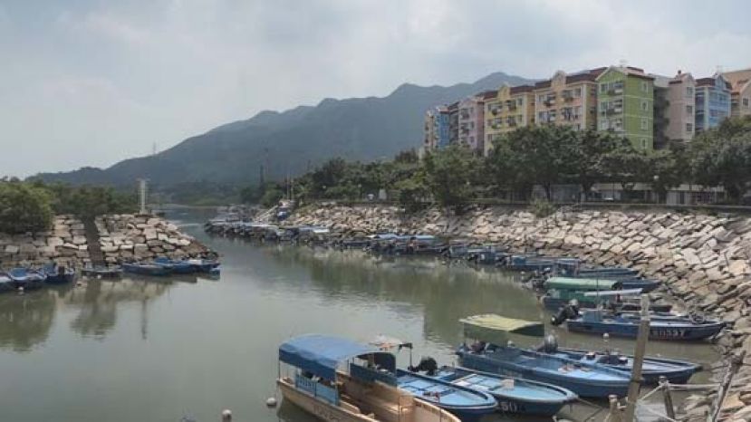 沙头角邨第五期迎海楼部份单位可以看到海景。
