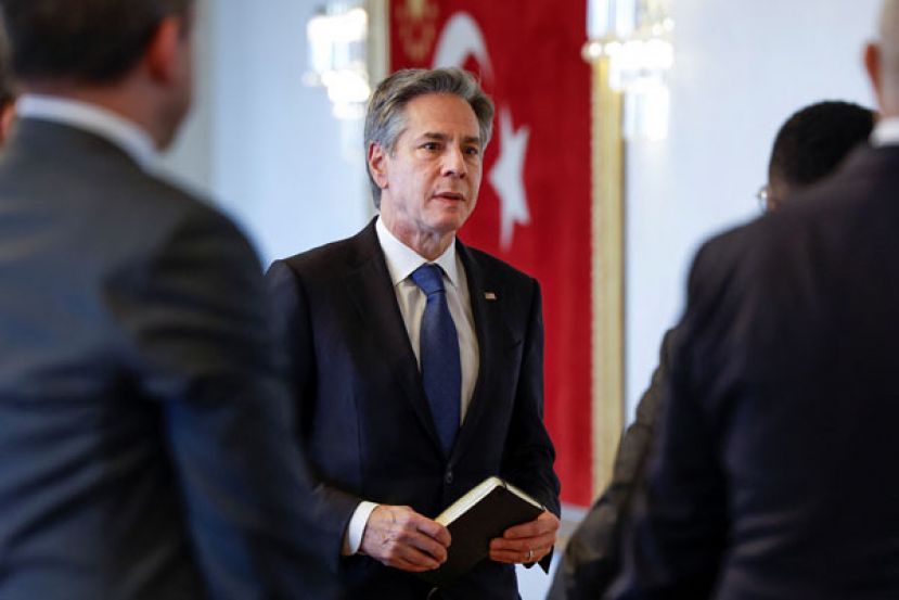 美卿布林肯再访中东。